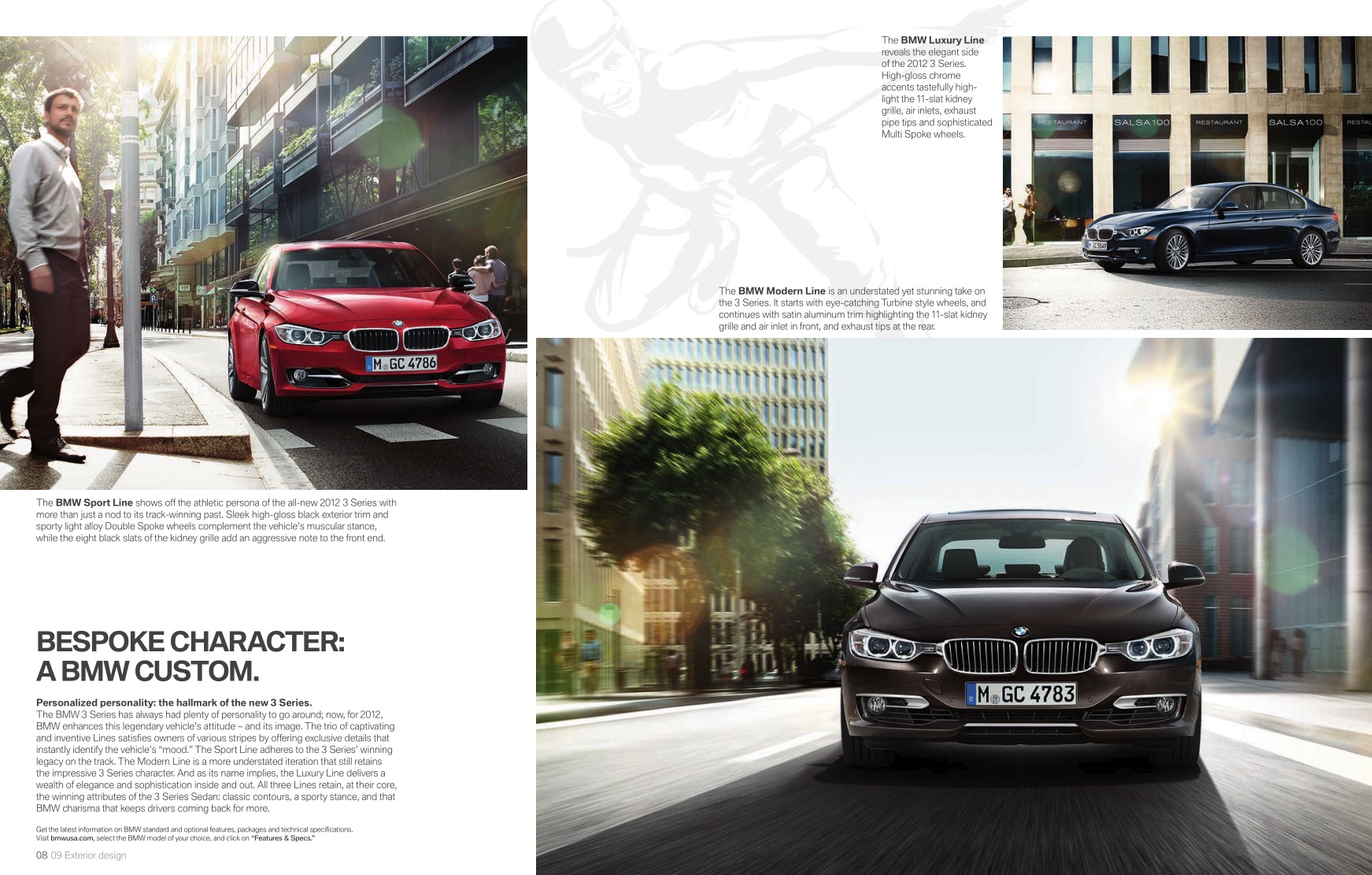 2012 BMW 3-Series Sedan Brochure Page 1
